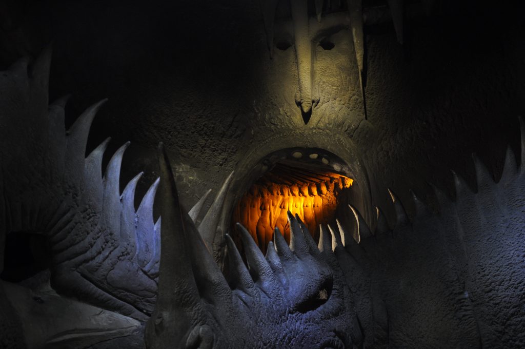 City Museum St. Louis interactive cave lighting by Gantom